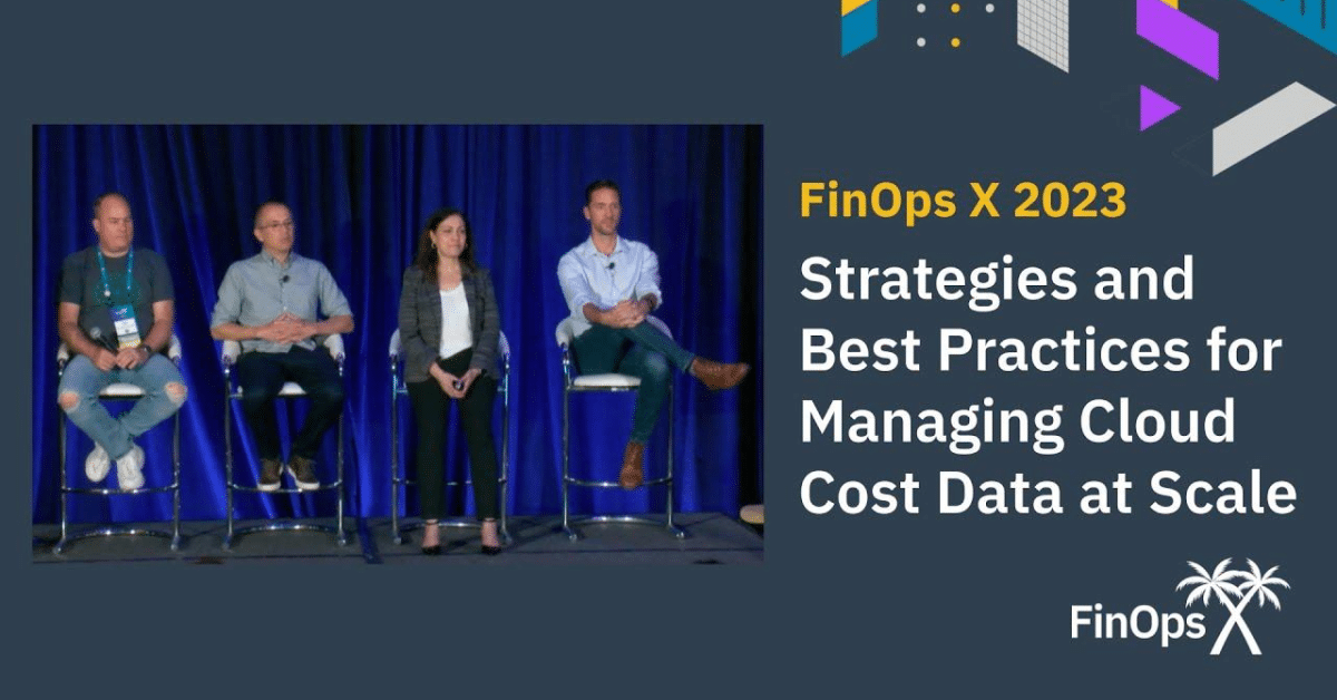 Strategies and Best Practices for Managing Cloud Cost Data at Scale