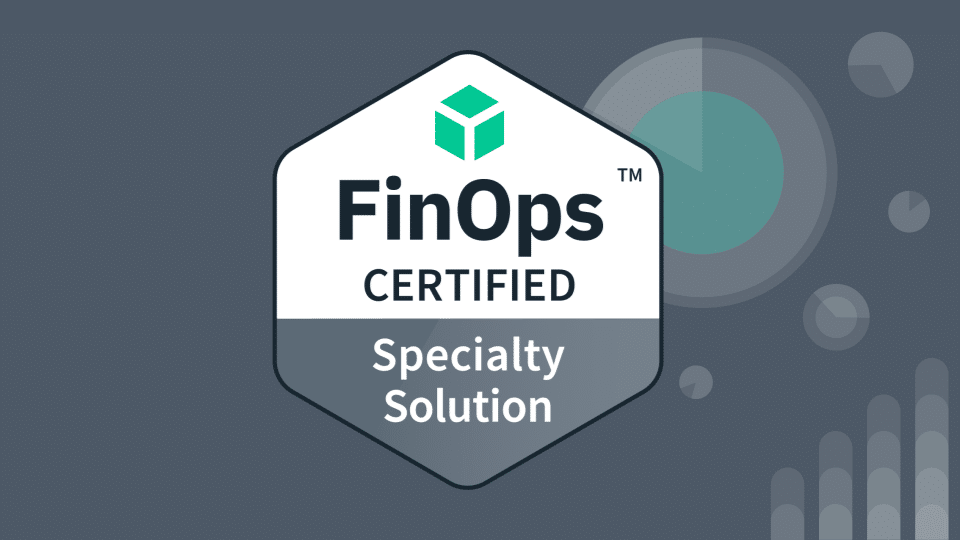 Display badge for FinOps Certified Specialty Solution